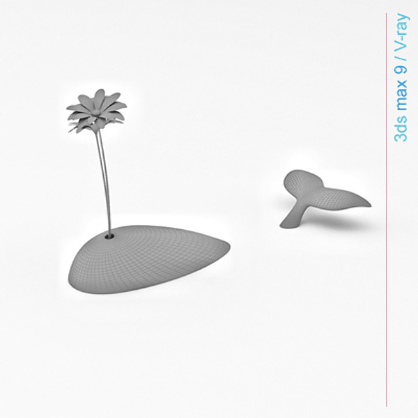 3d alessandro flowers whale vase - Whale vase by lajhar